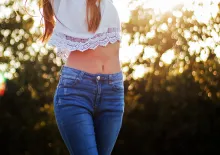 abdomen femeie abdominoplastie illustratie