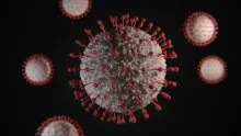 coronavirus covid-19 illustratie harta romania
