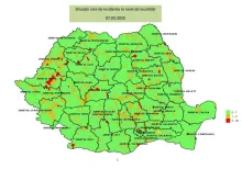 Analiza epidemiologică pe localități pe baza căruia se stabilește modul de începere a anului școlar