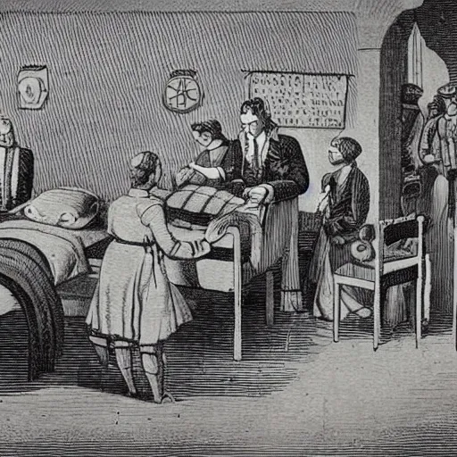 illustratie medicina si chirurgie in trecut